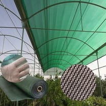 UV-stabilized green shade net and mesh fabric